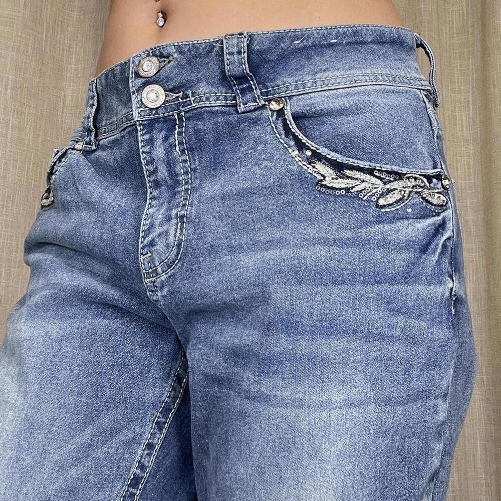 Y2K Embellished jeans - Picture 4 of 8